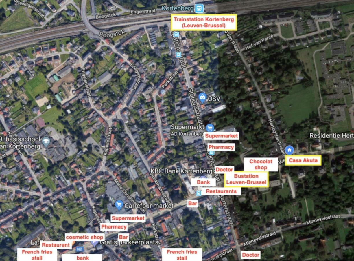 Appartamento Casa Akuta Airport Flat Kortenberg Esterno foto